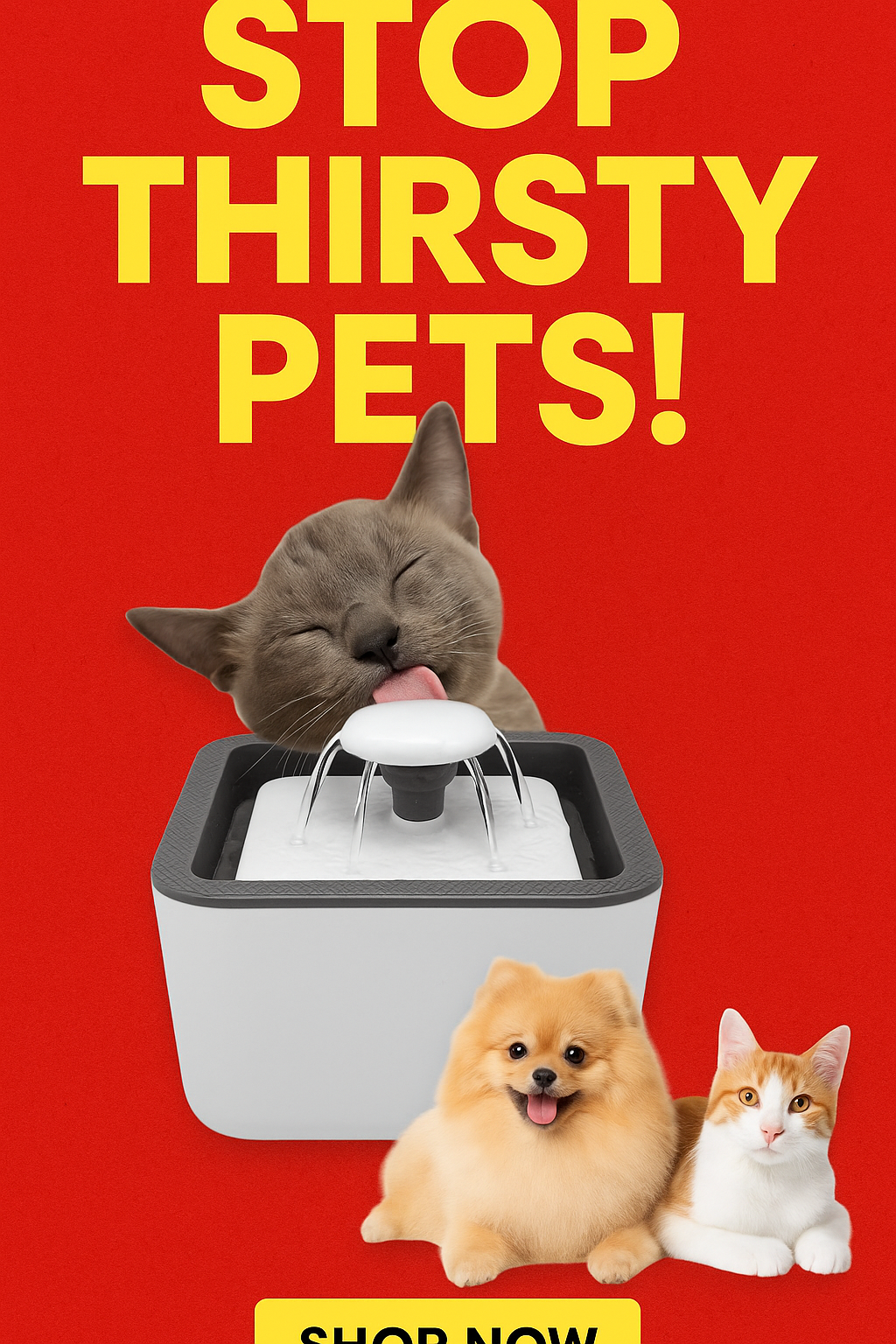 Fuente Dispensador Agua Mascotas